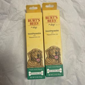 NWT! Burt Bee’s Dog Toothpaste Peppermint